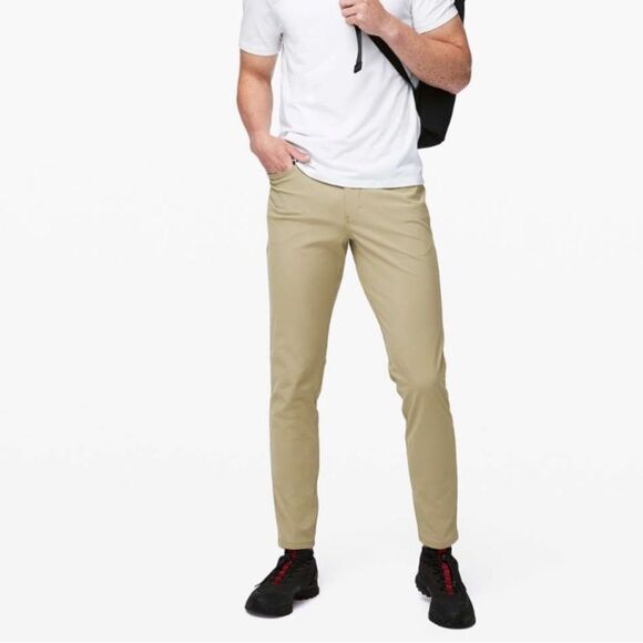 Lululemon ABC Pant Slim *Warpstreme 
Tofino Sand - Picture 1 of 11
